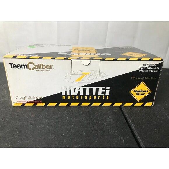 Team Caliber Michael Waltrip #7 Nations Rent 2000 Monte Carlo 1:24 Owners Series - Picture 6 of 9